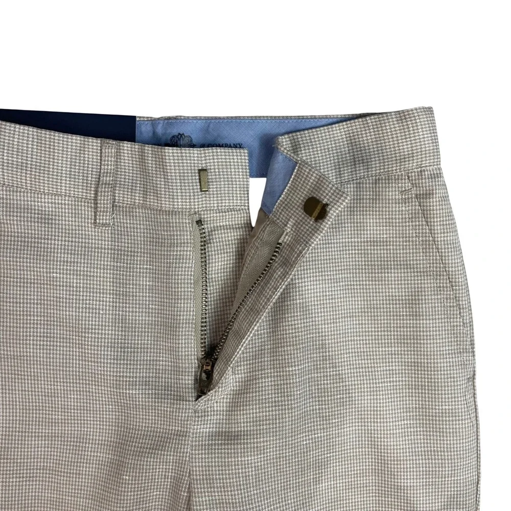 Browns & Company Palmetto Pants Boys Plaid Dress Pants Size 7 Chino Slacks
